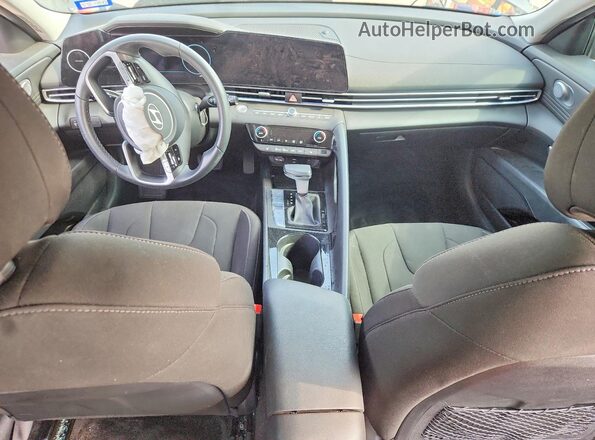 KMHLS4DGXSU001010 2025 HYUNDAI ELANTRA Серый Вид панели приборов