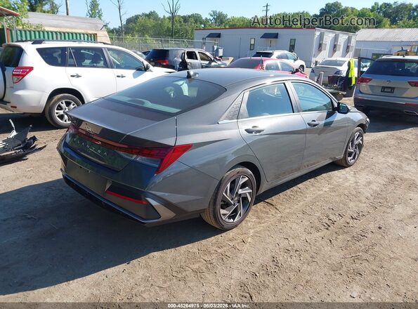 KMHLS4DGXSU022228 2025 HYUNDAI ELANTRA Gray უკანა მარჯვენა