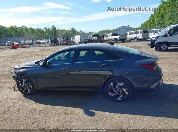 KMHLS4DGXSU022228 2025 HYUNDAI ELANTRA Gray სალონის 360-გრადუსიანი ხედი