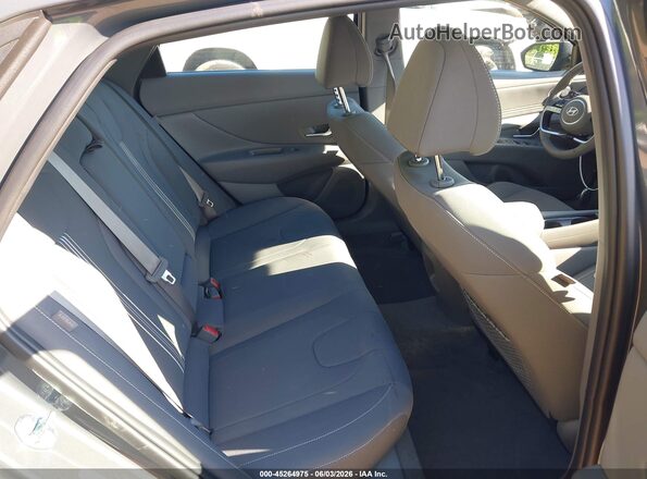 KMHLS4DGXSU022228 2025 HYUNDAI ELANTRA Gray VIN კოდის სტიკერის ხედი