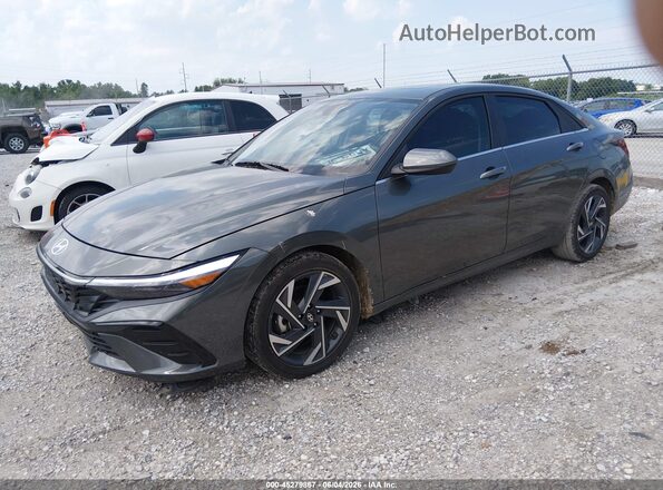 KMHLS4DGXSU081151 2025 HYUNDAI ELANTRA Gray Przód lewy