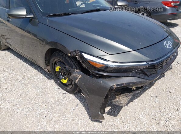 KMHLS4DGXSU081151 2025 HYUNDAI ELANTRA Gray Widok z przodu