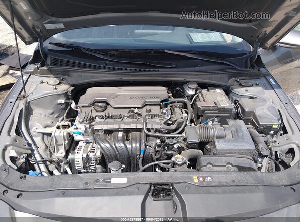 KMHLS4DGXSU081151 2025 HYUNDAI ELANTRA Gray Widok z tyłu