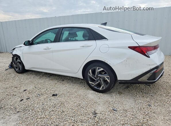 KMHLS4DGXSU924040 2025 HYUNDAI ELANTRA White 