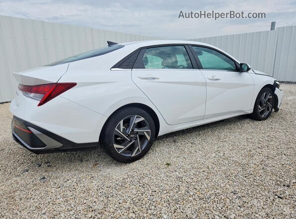 KMHLS4DGXSU924040 2025 HYUNDAI ELANTRA White 