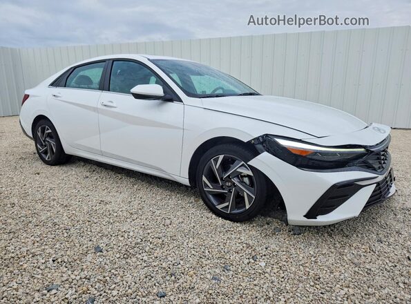 KMHLS4DGXSU924040 2025 HYUNDAI ELANTRA White 