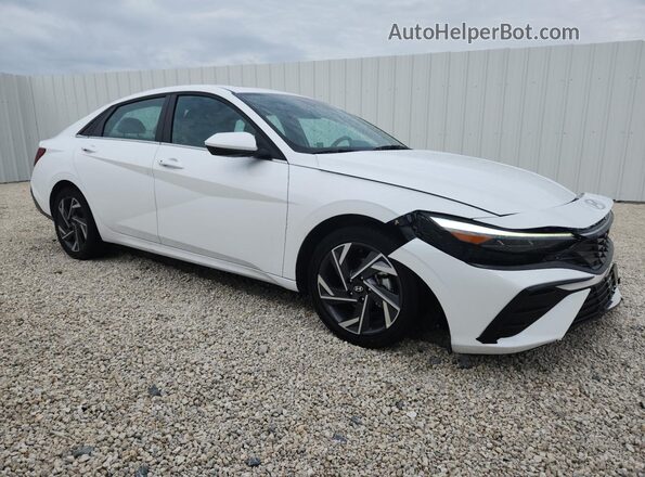 KMHLS4DGXSU924040 2025 HYUNDAI ELANTRA White 