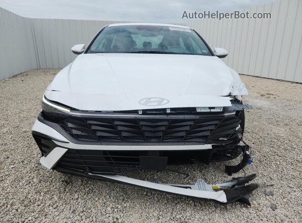 KMHLS4DGXSU924040 2025 HYUNDAI ELANTRA White 