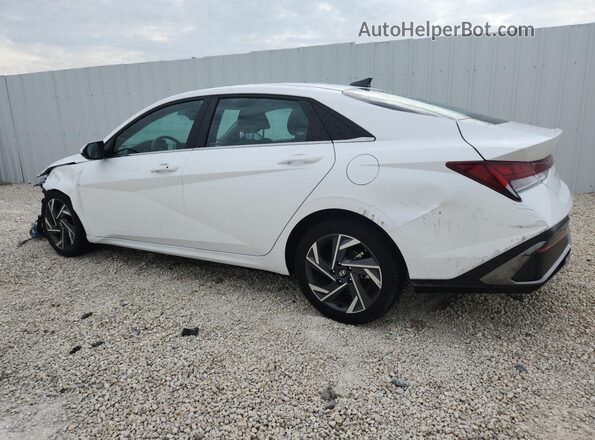 KMHLS4DGXSU924040 2025 HYUNDAI ELANTRA White 