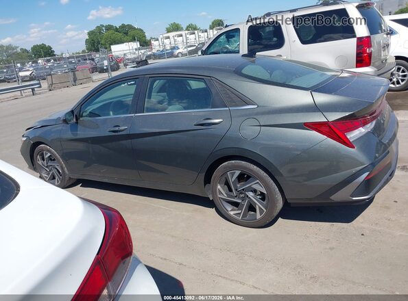 KMHLS4DGXSU996193 2025 HYUNDAI ELANTRA Gray 