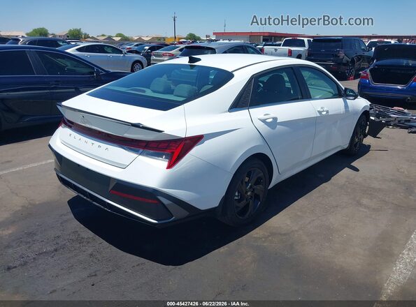 KMHLS4DGXTU169344 2026 HYUNDAI ELANTRA White Tył prawy