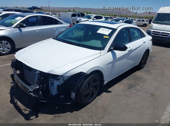 KMHLS4DGXTU169344 2026 HYUNDAI ELANTRA White Przód lewy