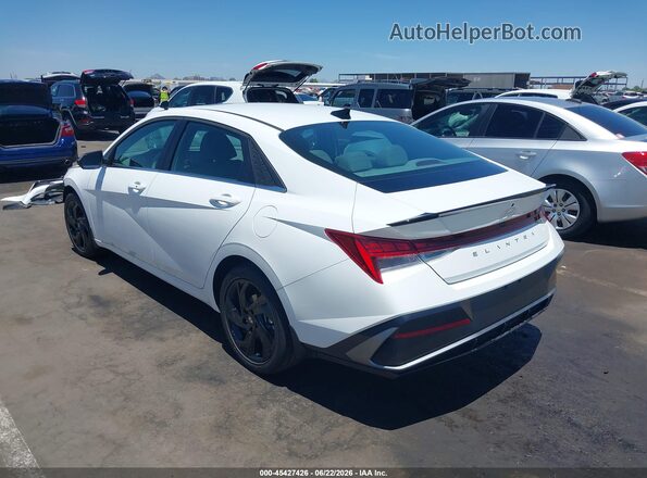 KMHLS4DGXTU169344 2026 HYUNDAI ELANTRA White Tył lewy