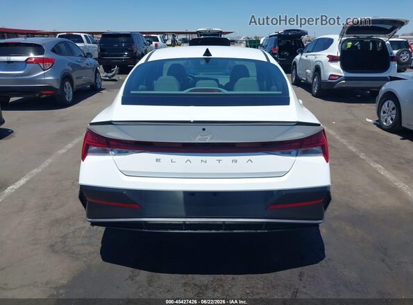 KMHLS4DGXTU169344 2026 HYUNDAI ELANTRA White 