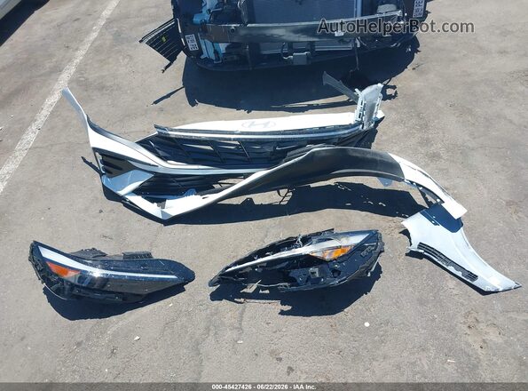 KMHLS4DGXTU169344 2026 HYUNDAI ELANTRA White Widok zestawu wskaźników