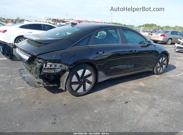 KMHM24AA2SA093106 2025 HYUNDAI IONIQ 6 Black Rear right