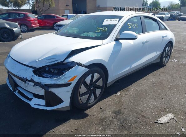 KMHM24AA5SA093309 2025 HYUNDAI IONIQ 6 White Front left