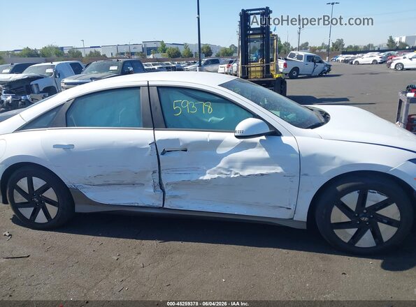 KMHM24AA5SA093309 2025 HYUNDAI IONIQ 6 White Rear interior view