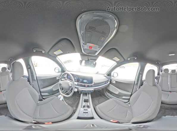 KMHM24AA6SA098535 2025 HYUNDAI IONIQ Gray Vista de la etiqueta del VIN
