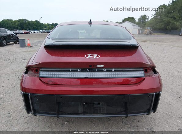 KMHM24AC2SA091437 2025 HYUNDAI IONIQ 6 Красный 
