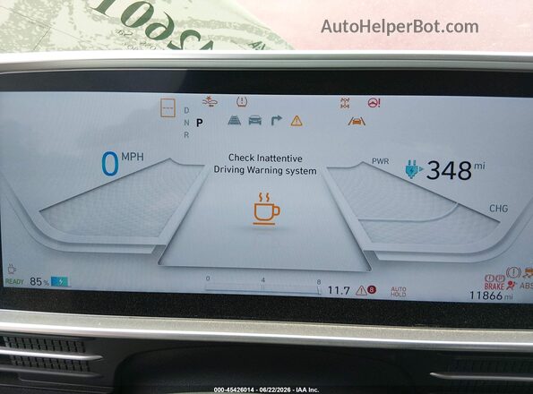 KMHM24AC2SA091437 2025 HYUNDAI IONIQ 6 Красный Вид задних сидений