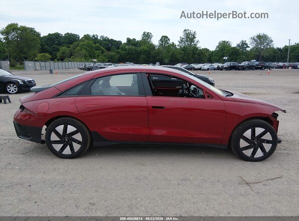 KMHM24AC2SA091437 2025 HYUNDAI IONIQ 6 Красный Панорамный вид салона 360°