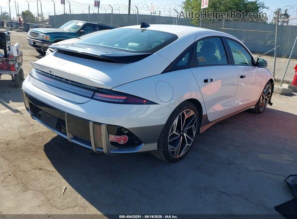KMHM34AA0PA048234 2023 HYUNDAI IONIQ 6 Белый Задняя правая четверть