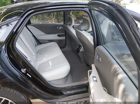 KMHM34AA5PA048746 2023 HYUNDAI IONIQ 6 Черный Вид наклейки с VIN-кодом
