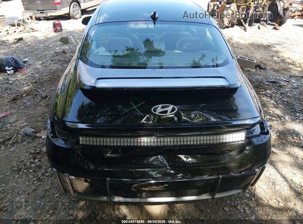 KMHM34AA5PA048746 2023 HYUNDAI IONIQ 6 Черный Вид спереди