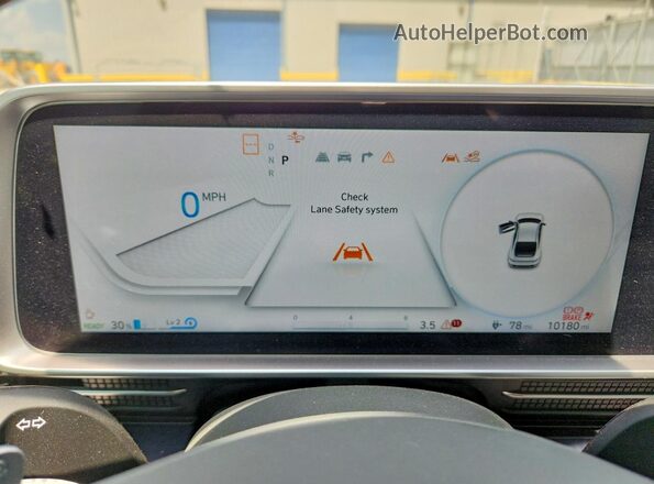 KMHM34AA6RA075196 2024 HYUNDAI IONIQ Silver ხელსაწყოთა პანელის ხედი