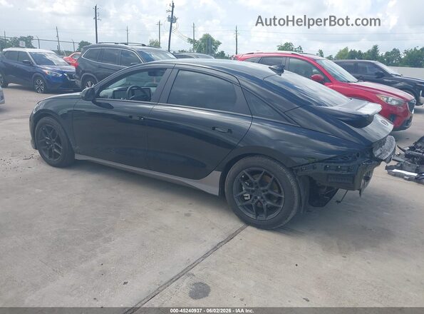KMHM34AA7PA026683 2023 HYUNDAI IONIQ 6 Black Rear left