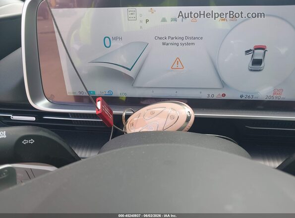 KMHM34AA7PA026683 2023 HYUNDAI IONIQ 6 Black Dashboard view