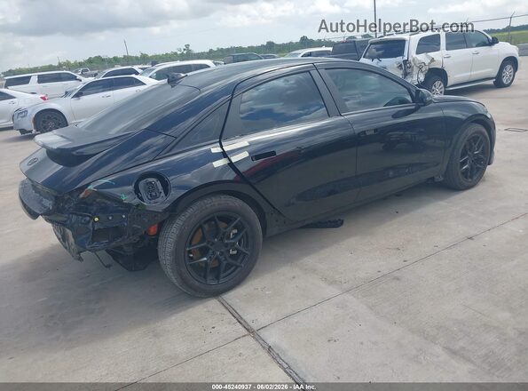 KMHM34AA7PA026683 2023 HYUNDAI IONIQ 6 Black Rear right