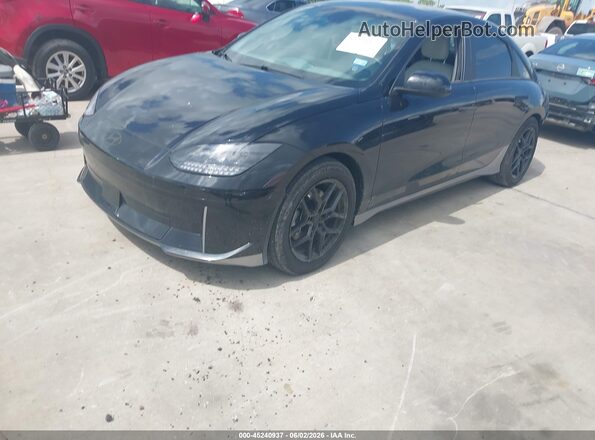 KMHM34AA7PA026683 2023 HYUNDAI IONIQ 6 Black Front left