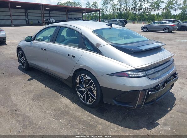 KMHM34AA9RA061390 2024 HYUNDAI IONIQ 6 Gray Rear left