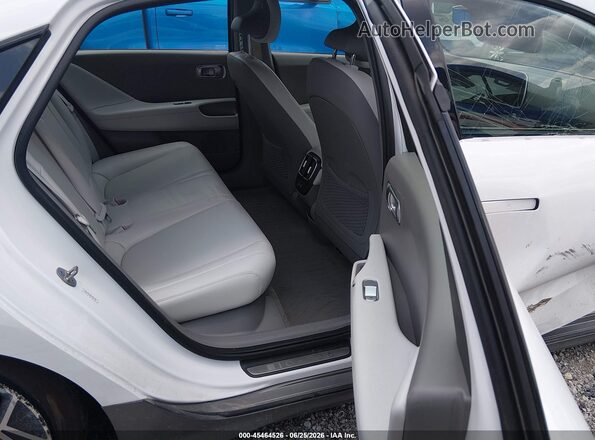 KMHM54AA0PA051595 2023 HYUNDAI IONIQ 6 White VIN sticker view