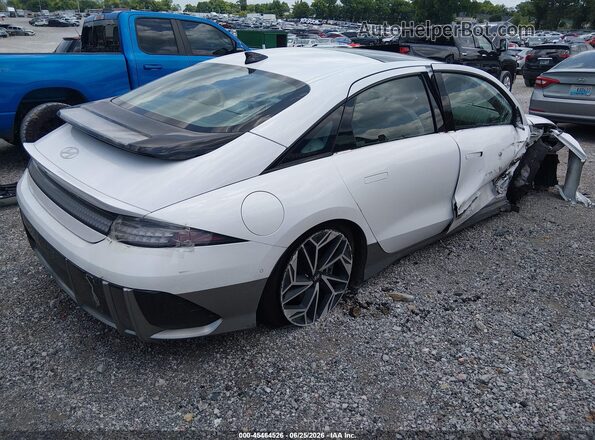 KMHM54AA0PA051595 2023 HYUNDAI IONIQ 6 White Rear right