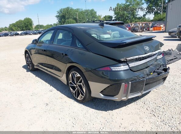 KMHM54AC9RA063328 2024 HYUNDAI IONIQ 6 Black Rear left