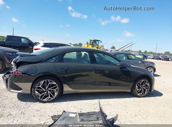 KMHM54AC9RA063328 2024 HYUNDAI IONIQ 6 Black Rear interior view