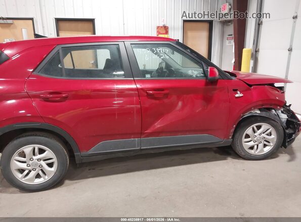 KMHRB8A30MU069788 2021 HYUNDAI VENUE Maroon Вид задньої частини салону