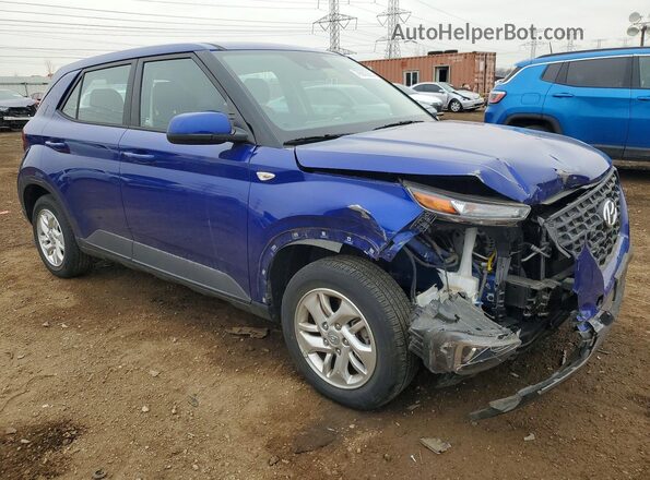 KMHRB8A30MU071945 2021 HYUNDAI VENUE Blue Առջևի աջ