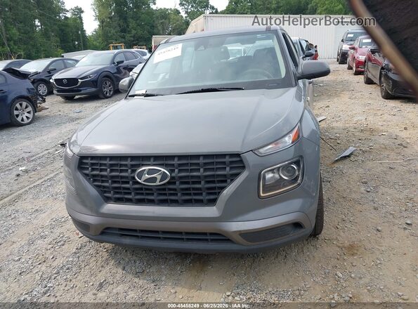 KMHRB8A31MU067452 2021 HYUNDAI VENUE Gray Widok deski rozdzielczej