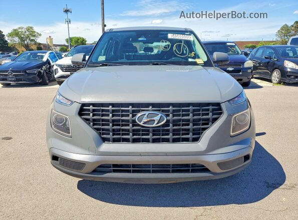 KMHRB8A32MU069596 2021 HYUNDAI VENUE Серый Вид спереди