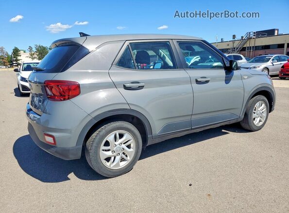 KMHRB8A32MU069596 2021 HYUNDAI VENUE Серый Задняя правая четверть