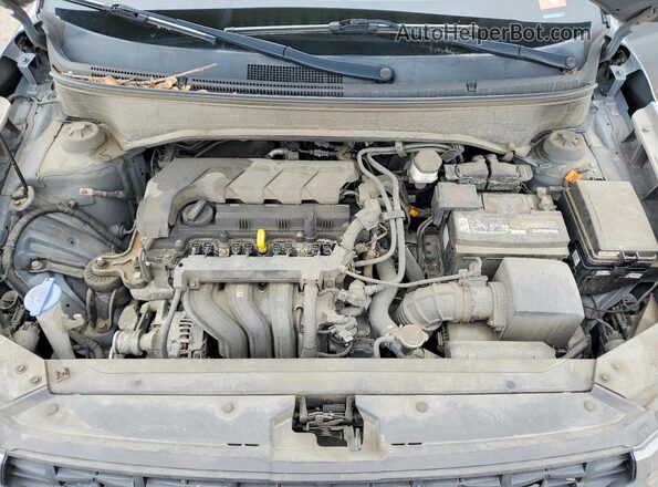 KMHRB8A32MU069596 2021 HYUNDAI VENUE Серый Вид задней части салона
