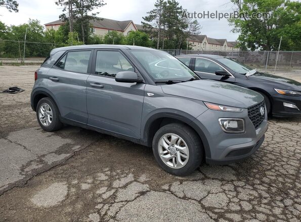 KMHRB8A32MU069596 2021 HYUNDAI VENUE Серый 
