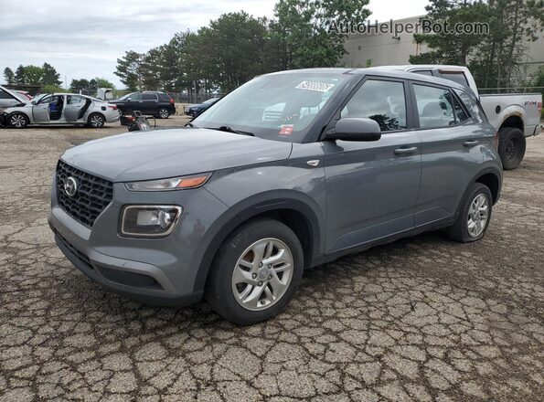 KMHRB8A32MU069596 2021 HYUNDAI VENUE Серый 