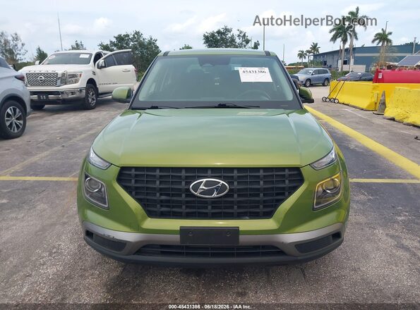 KMHRB8A34PU213945 2023 HYUNDAI VENUE Green Vista del cuadro de instrumentos