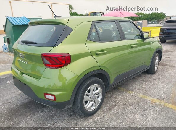 KMHRB8A34PU213945 2023 HYUNDAI VENUE Green Trasero derecho