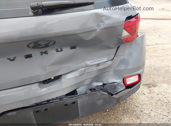 KMHRB8A36LU026376 2020 HYUNDAI VENUE Серый Вид спереди